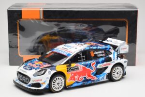 Ford Puma Rally1 WRC #16 A. Fourmaux / A. Coria Rally Monte Carlo 2024 IXO 1:18 18RMC198 Metall — bild 6 av 6