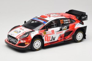 Ford Puma Rally1 WRC #22 M-Sport Ford World Rally Team M. Sesks / R. Francis Rally Poland 2024 IXO 1:18 18RMC215 Metall