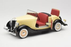 Ford Roadster Dearborn Yellow Solido 1:18 8008 Metall — bild 2 av 8