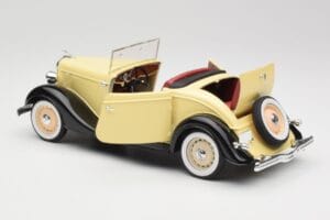 Ford Roadster Dearborn Yellow Solido 1:18 8008 Metall — bild 5 av 8