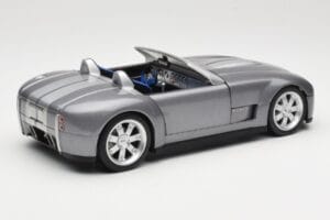 Shelby Cobra Cabriolet Grey Metallic Hot Wheels 1:18 G7220 Metall — bild 3 av 8