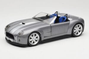 Shelby Cobra Cabriolet Grey Metallic Hot Wheels 1:18 G7220 Metall