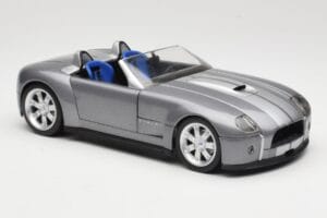 Shelby Cobra Cabriolet Grey Metallic Hot Wheels 1:18 G7220 Metall — bild 6 av 8