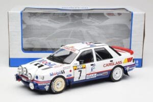 Ford Sierra RS Cosworth 4x4 #7 F. Delecour / D. Grataloup Rally Monte Carlo 1992 MCG 1:18 MCG18356R Metall — bild 6 av 6