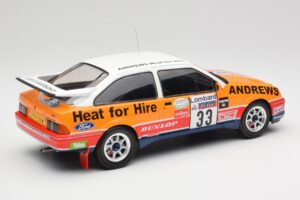 Ford Sierra RS Cosworth #33 R. Brookes RAC Rally 1989 IXO 1:18 18RMC115 Metall — bild 2 av 6