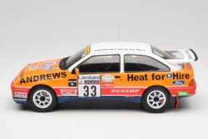 Ford Sierra RS Cosworth #33 R. Brookes RAC Rally 1989 IXO 1:18 18RMC115 Metall — bild 3 av 6