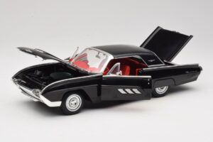 Ford Thunderbird Svart Anson 1:18 30344 Metall — bild 2 av 8