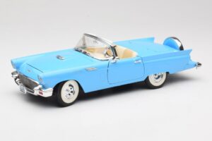 Ford Thunderbird Cabriolet Blå Road Signature 1:18 92358 Metall