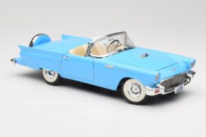 Ford Thunderbird Cabriolet Blå Road Signature 1:18 92358 Metall — bild 6 av 8