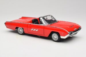 Ford Thunderbird Cabriolet Röd Anson 1:18 30334 Metall — bild 6 av 8