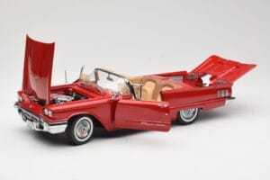 Ford Thunderbird Cabriolet Röd Sun Star 1:18 4311 Metall — bild 2 av 8