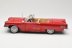 Ford Thunderbird Cabriolet Röd Sun Star 1:18 4311 Metall — bild 4 av 8