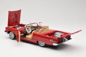Ford Thunderbird Cabriolet Röd Sun Star 1:18 4311 Metall — bild 5 av 8
