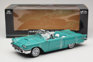 Ford Thunderbird Cabriolet Grön Sun Star 1:18 4315-P1 Metall — bild 6 av 6