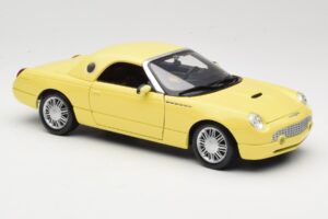 Ford Thunderbird Show Car Gul Maisto 1:18 50336 Metall — bild 6 av 8