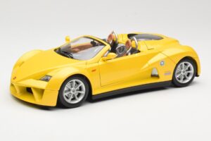 Giugiaro Prima Speedster Gul Bburago 1:18 33334013 Metall