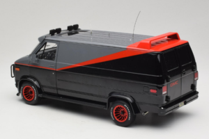 GMC Vandura A-Team Van Hot Wheels 1:18 V7439 Metall — bild 7 av 8
