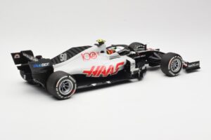 Haas VF-20 #50 M. Schumacher FP1 Abu Dhabi GP 2020 Minichamps 1:18 110201750 Metall — bild 2 av 6