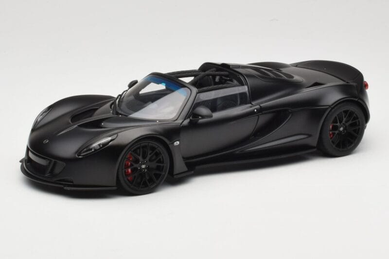 Hennessey Venom GT Carbon Black AUTOart 1:18 75401 Metall