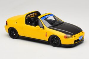 Honda Civic del Sol Spoon Phoenix Yellow Otto 1:18 OT1154 Resin — bild 2 av 6