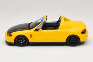 Honda Civic del Sol Spoon Phoenix Yellow Otto 1:18 OT1154 Resin — bild 5 av 6