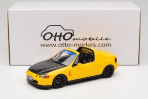 Honda Civic del Sol Spoon Phoenix Yellow Otto 1:18 OT1154 Resin — bild 6 av 6