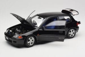 Honda Civic SiR II EG6 VTEC Svart LCD 1:18 LCD18018-BL Metall — bild 2 av 9