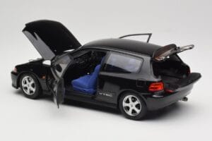 Honda Civic SiR II EG6 VTEC Svart LCD 1:18 LCD18018-BL Metall — bild 5 av 9