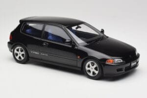 Honda Civic SiR II EG6 VTEC Svart LCD 1:18 LCD18018-BL Metall — bild 6 av 9