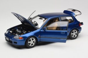 Honda Civic SiR II EG6 VTEC Blå LCD 1:18 LCD18018-BU Metall — bild 2 av 9