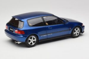 Honda Civic SiR II EG6 VTEC Blå LCD 1:18 LCD18018-BU Metall — bild 3 av 9