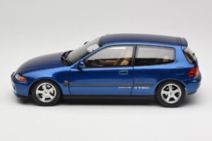 Honda Civic SiR II EG6 VTEC Blå LCD 1:18 LCD18018-BU Metall — bild 4 av 9