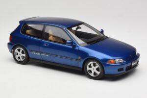 Honda Civic SiR II EG6 VTEC Blå LCD 1:18 LCD18018-BU Metall — bild 6 av 9