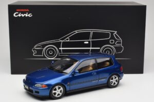 Honda Civic SiR II EG6 VTEC Blå LCD 1:18 LCD18018-BU Metall — bild 9 av 9