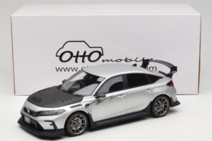 Honda Civic Type R FL5 Mugen Matte Silver Otto 1:18 OT1133 Resin — bild 6 av 6