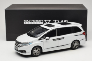 Honda Elysion Vit OEM 1:18 430056 Metall — bild 8 av 8