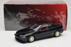 Honda Integra Type R DC2 Pre-Facelift Flamenco Black Pearl MotorHelix 1:18 M85203 Metall — bild 8 av 8