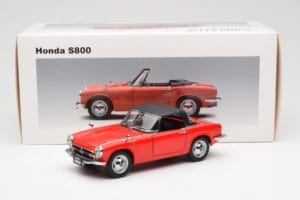 Honda S800 Roadster Röd AUTOart 1:18 73276 Metall — bild 8 av 8