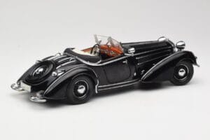 Horch 855 Roadster Svart Sun Star 1:18 2401 Metall — bild 3 av 8