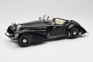 Horch 855 Roadster Svart Sun Star 1:18 2401 Metall