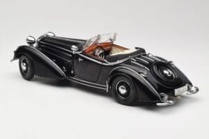 Horch 855 Roadster Svart Sun Star 1:18 2401 Metall — bild 7 av 8