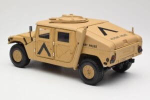 Hummer H1 AM General Military Police Exoto 1:18 01801 Metall — bild 7 av 8