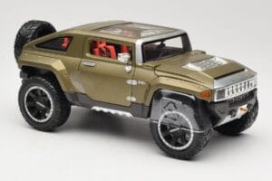 Hummer HX Concept Grön Maisto 1:18 36171 Metall — bild 6 av 8