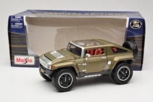 Hummer HX Concept Grön Maisto 1:18 36171 Metall — bild 8 av 8