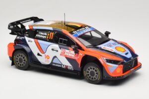 Hyundai i20 N Rally1 #11 Hyundai Shell Mobis WRT T. Neuville / M. Wydaeghe Rally Poland 2024 IXO 1:18 18RMC214 Metall — bild 3 av 6