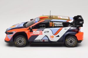 Hyundai i20 N Rally1 #11 Hyundai Shell Mobis WRT T. Neuville / M. Wydaeghe Rally Poland 2024 IXO 1:18 18RMC214 Metall — bild 5 av 6