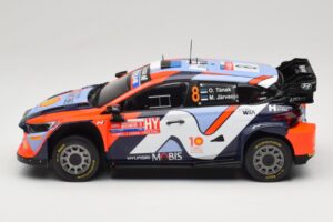 Hyundai i20 N Rally1 #8 Hyundai Shell Mobis WRT O. Tanak / M. Jarveoja Rally Chile 2024 IXO 1:18 18RMC223 Metall — bild 3 av 6