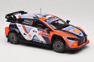 Hyundai i20 N Rally1 #8 Hyundai Shell Mobis WRT O. Tanak / M. Jarveoja Rally Chile 2024 IXO 1:18 18RMC223 Metall — bild 4 av 6