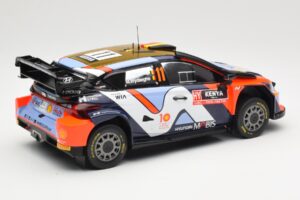 Hyundai i20 N Rally1 WRC Hybrid #11 T. Neuville / M. Wydaeghe Safari Rally Kenya 2024 IXO 1:18 18RMC208 Metall — bild 2 av 6
