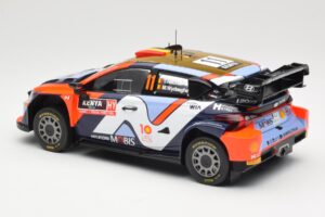 Hyundai i20 N Rally1 WRC Hybrid #11 T. Neuville / M. Wydaeghe Safari Rally Kenya 2024 IXO 1:18 18RMC208 Metall — bild 5 av 6